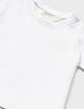 1003 Baby Boys Sustainable Cotton TShirt - White
