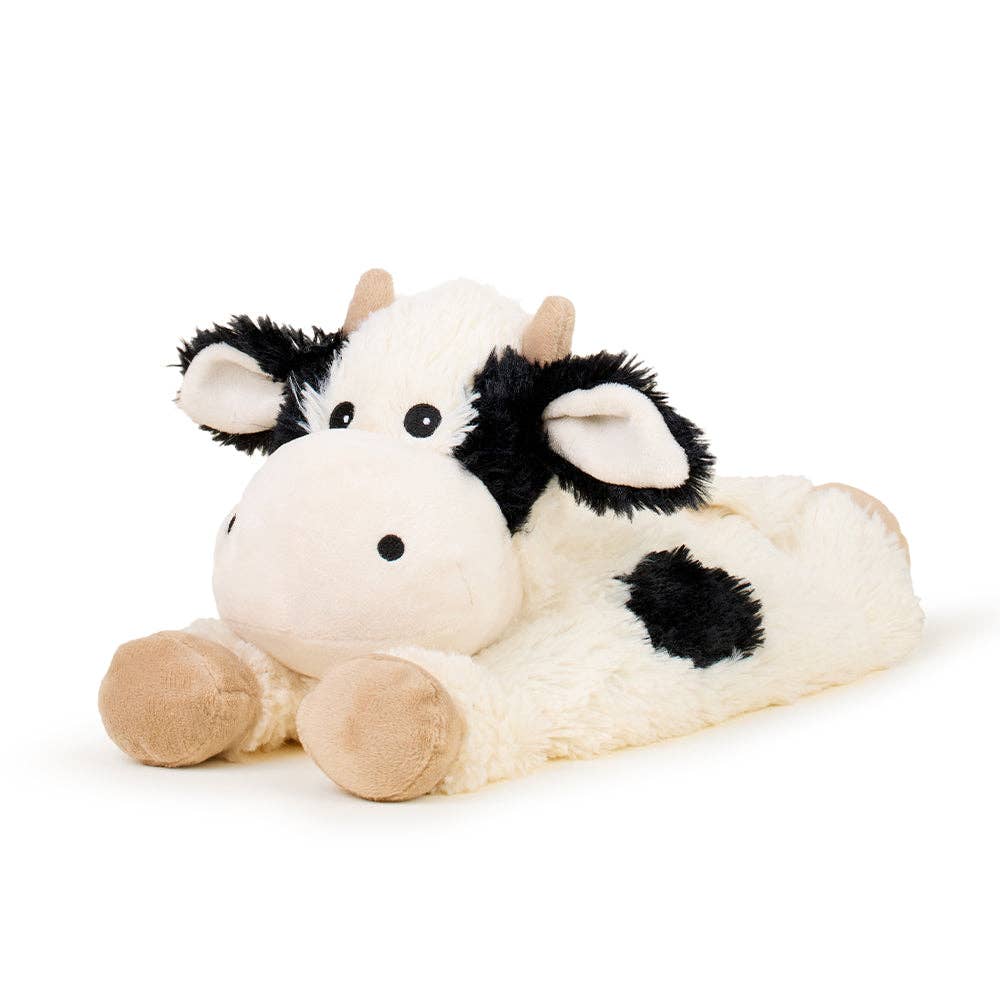 Plush Warmies Stuffed Animals, Laying Down Cow 13" Warmies® Heatable