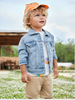  1227 Toddler Boys Linen Shorts, Tan Biscuit