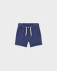 1236 Toddler Boys Sustainable Cotton Bambula Rolled Hem Shorts - Ink