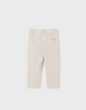 1547 Toddler Boys Dressy Cotton Linen Pants - Coconut Stripes