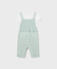 1608 Baby Girl 2PC Overall & TShirt Set - Jade Floral