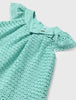1908 Toddler Girls Guipure Lace Embroidered Dress - Agate