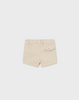 201 Infant Boys Classic Twill Chino Shorts - Malta Beige