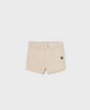 201 Infant Boys Classic Twill Chino Shorts - Malta Beige