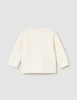 2332 Baby Girl Knit Cardigan - Natural Apple Button up