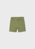 3271 Mini Boys Textured Palm Tree Tone-on-Tone Bermuda Shorts - Iguana Green