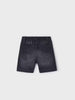 3272 Mini Boys Jogger Top Soft Bermuda Denim Shorts - Dark Grey