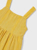 3950 Mini Girls Open Eyelet Lace Dress - Honey Mustard