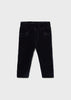 Girls Mayoral Basic Corduroy Trouser Pants, Front Pockets, Navy Blue