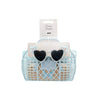 Kids Sunglasses, Carrying Case, Bucket Sun Hat, and Beach Bag 4 PC Set, Blue Butterfly, 3Y-9Y