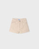 6269 Mayoral Tween/Teen Girls Patterned Twill Shorts - Almond