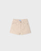6269 Mayoral Tween/Teen Girls Patterned Twill Shorts - Almond
