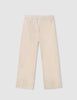 6501 Mayoral Tween/Teen Girls Sailor Top Culottes Cropped Pants - Natural Stone