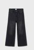 6538 Mayoral Tween/Teen Girls Denim Wide Leg Pants - Black