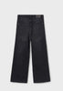 6538 Mayoral Tween/Teen Girls Denim Wide Leg Pants - Black