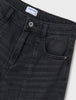 6538 Mayoral Tween/Teen Girls Denim Wide Leg Pants - Black