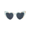 Kids Sunglasses, Carrying Case, Bucket Sun Hat, and Beach Bag 4 PC Set, Blue Butterfly, 3Y-9Y