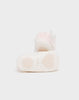 9739 Baby Girls Openwork Eyelet Lace 3D Butterfly Soft Soled Sneakers - Lt Pink