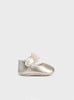  9742 Baby Girls Bow Mary Jane - Champagne