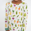 Angel Dear L/S Bamboo 2PC PJ Lounge Set - UNISEX Baby Vegetables