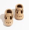Freshly Picked Mary Jane Genuine Leather Moccasins, Mini Sole II Weathered Brown