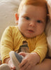 318 Infant Girls Scalloped Trim Knit Bolero Cardigan - Sunflower Yellow
