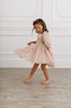 Ollie Jay Velvet & Confetti Tulle Twirl Dress - Cream