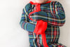 Posh Peanut Bamboo Convertible Zippered Onepiece Romper -  UNISEX Tartan Plaid