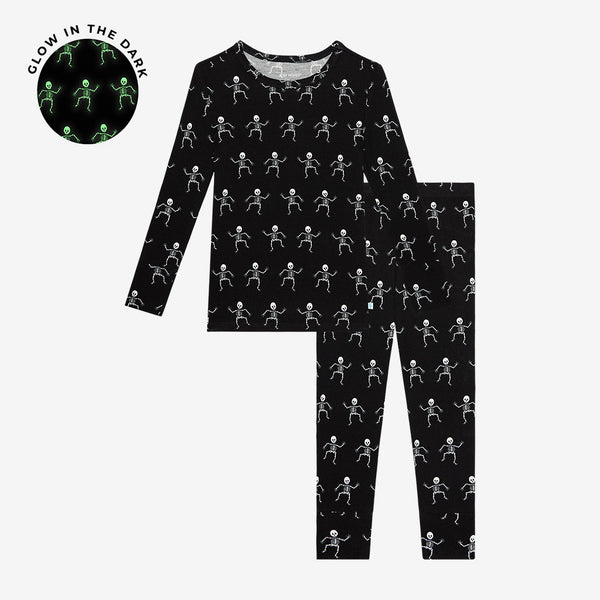 Posh peanut skelly glow in authentic the dark zippered footie 12-18 NWT