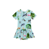 Posh Peanut Bamboo Basic S/S Twirl Skirted Bodysuit - Brayden Farm