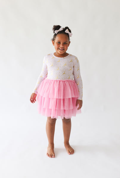 Posh Peanut - Ryleigh - Long Sleeve Tulle Dress 10-12 Posh Peanut - Ryleigh - Long Sleeve Tulle Dress 10-12