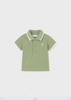190 Baby S/S Polo Shirt - Eucalyptus - Front