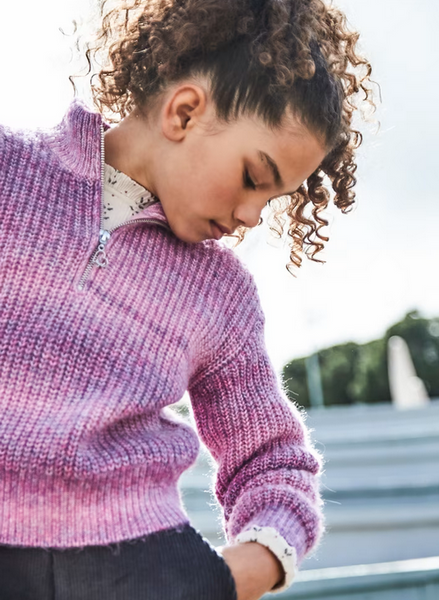 トップス MURRAL Gradation knit short sweater MURRAL Gradation knit