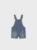 1645 Baby & Toddler Soft Denim Short Overalls - Medium Wash