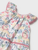 1917 Baby & Toddler Garden Print Crochet Trim Dress - Rose