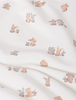 9859 Infant Viscose Blanket - Pottery, UNISEX Baby Bunnies