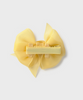 9888 Mayoral Baby/Toddler Girls Organza Headband & Nonslip Hair Clip Set, 2PC - Sunflower Yellow