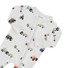 Kyte Bamboo UNISEX Zippered Footie - Farm Tractor