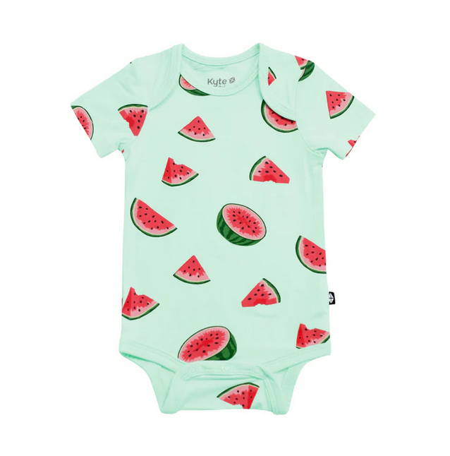 Kyte Bamboo UNISEX Bodysuit - Watermelon