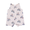 Angel Dear Muslin Sleeveless Shortall Romper - UNISEX Bikes