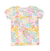 Angel Dear Bamboo S/S PJ Short Lounge Set - Amelia Bright Floral