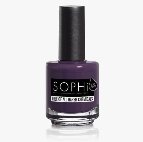 Sophi Vegan Non-Toxic Nail Polish - Incogni"Toe" Dark Matte Purple