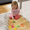Wooden Cutting Play Food Toy w/Crate, 11 Pcs