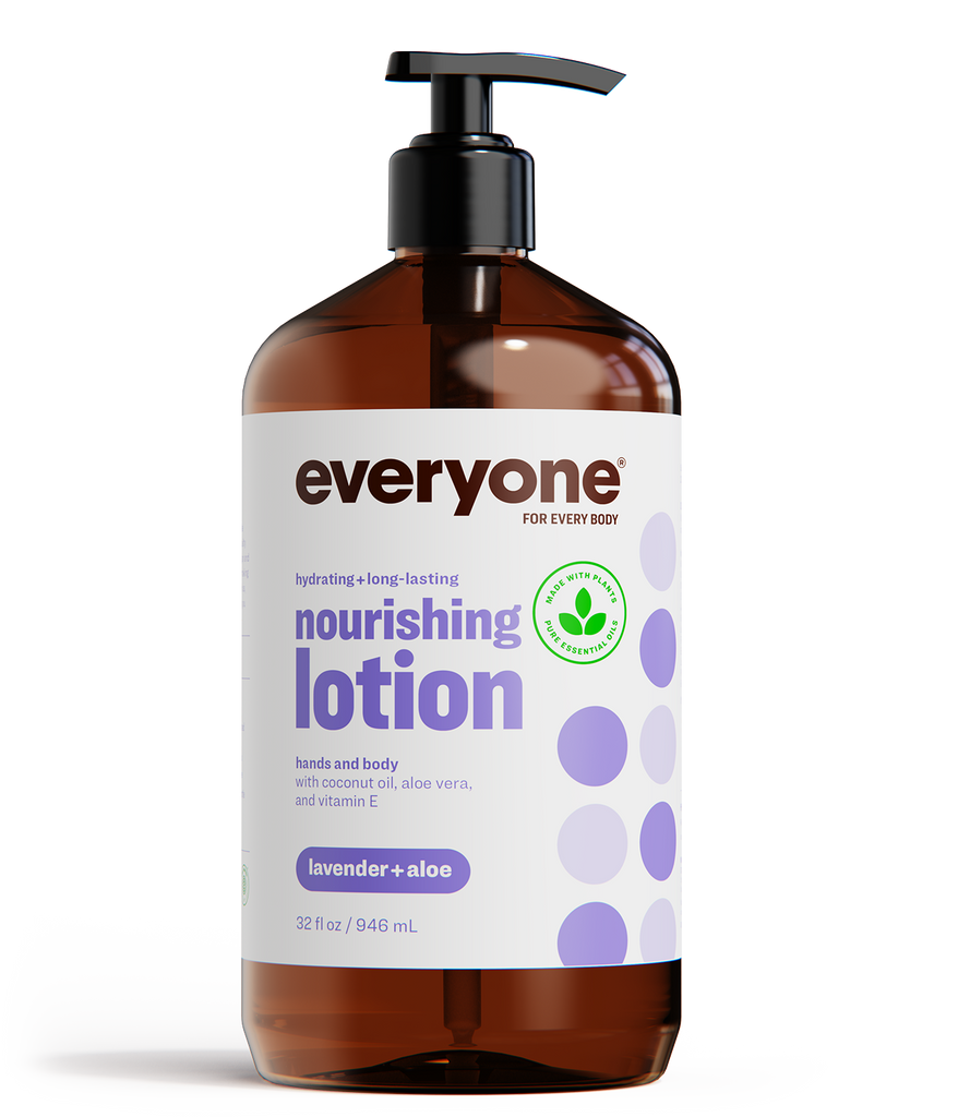 everyone for every body - Plant Based Lavender + Aloe 2in1 Lotion (32oz)