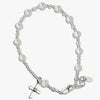 First Communion Sterling Silver & Pearl Cross Bracelet