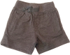 UNISEX Toddler and Mini French Terry Play Shorts w/Pockets, Charcoal
