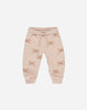 Rylee + Cru Mini Girls Jogger Sweatpant - Bows