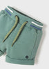 Adjustable Boys Fleece Shorts, Mayoral, Amazon Green