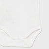 168 Whit Tank Top Basic Bodysuit, Buttons at the bottom